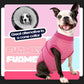 FUAMEY Recovery Suit for Dogs After Surgery,Soft Breathable Dog Bodysuit E-Collar & Cone Alternative Surgical Suit,Male Female Dog Neuter Spay Suits Anti Licking Wounds Onesie Rose Stripes L