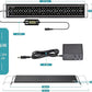 hygger Auto On Off LED Aquarium Light, Full Spectrum Fish Tank Light with LCD Monitor, 24/7 Lighting Cycle, 7 Colors, Adjustable Timer, IP68 Waterproof, 3 Modes for 30"-36" Freshwater Planted Tank