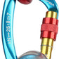 Screwgate Locking Carabiner Clip - Professional Rock Climbing Carabiner Screw Lock,Heavy Duty Carabiners for Climbing,Mountaineer,Hammock,Camping,Outdoor Equipment