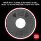 Micro Gainz Standard 1-Inch Center Hole Fractional 8 Piece Weight Plates with Bag, Designed for Standard 1-Inch Dumbbell & Barbell for Strength Training and Weight Lifting, Made in USA