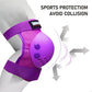 Youth/Kids Knee Pads Elbow Pads Wrist Guards Protective Gear Set for 3-15 Years Child Roller Skates, Skateboard, Cycling, Inline Skating, BMX Bike, Balance Bike, Scooter Riding and Other Outdoor Sports