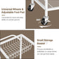 Weight Rack Stand Small Gym Rack Yoga Rack Workout Equipment Storage Cart for Weights, Dumbbells, Yoga Mats, Kettlebells, Foam Rollers, and Resistance Bands