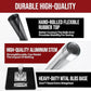Batting Tee for Baseball/Softball, Premium Hitting Tee with Handrolled Rubber Top,Aluminum Stem,Metal Base,Easy Setup Baseball Tee Height Adjustable 24-46 inch for Kids and Adults