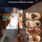 oneisall Quiet Dog Grooming Kit 4 in 1, LED Light Dog Nail Grinder, 2000mAh Pet Grooming Clippers Paw Trimmer for Paw, Nail, Face, Ears, Legs, Body with Storage Bag