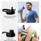 Trebo 64oz Water Bottle Insulated with Straw Lids,Half Gallon Double Wall Vacuum Stainless Steel Metal Large Jug with Handle,Wide Mouth Flask Mug with Carry Pouch,Keep Cold Hot,Ombre: Purple Green