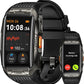 KOSPET Tank X2 Smart Watch Fitness Tracker, 24/7 Heart Rate, Blood Oxygen Monitor, Sleep Tracker, Blutooth Call, Stainless Steel Unibody, 1.64” AMOLED Always-on Display (Black)