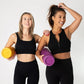 Oceanfoam Tidal Roller - Magenta - Muscle Massage Foam Roller for Back Pain & Stretching - Firm and Ergonomic Wide Wave Textured - Yoga, Athletics, & Wellness - Full Size, 20" x 5"