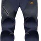 MAGCOMSEN Men's Snow Ski Pants Fleece Lined Water Resistant Winter Pants with 4 Zip Pockets for Snowboard Hiking Outdoor
