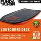 BZ Bodyboards - Fundamental Bodyboard - Advanced Riders - Zero-G Polypro Core - Surlyn Slick - 8LB H-Cell Deck - Crescent Tail - Advanced Riders, Superior Performance