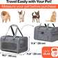 Portable Soft-Sided Pet Carrier for Cats and Small Dogs – Animal Travel Bag with Locking Zippers, Breathable Mesh and Collapsible Design – Lightweight and Secure Cat Dog Travel Crate