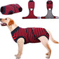 Kuoser Recovery Suit for Dogs Cats After Surgery, Professional Pet Recovery Shirt Dog Abdominal Wounds Bandages, Substitute E-Collar & Cone,Prevent Licking Dog Onesies Pet Surgery Recovery Suit