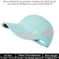 GADIEMKENSD Quick Dry Run Hat Cooling Breathable Mesh
