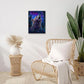 Bear Forest Wall Art Canvas Fantastic Animal Wall Decor Prints Framed Painting Pictures Gifts Artwork for Bathroom Kitchen 12"x16"