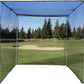 LFS 10x10x10 ft Golf Practice Cage Net – Durable Knotless Nylon – Frame Not Included