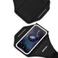 Running Armband with Earphone Bag Cell Phone Armband for iPhone 16 15 Pro 14 Plus 13 11 XR XS, Galaxy S24/S10 Water Resistant Sports Phone Holder Case & Zipper Slot Car Key Holder for 6.9 inch Phone