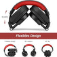 OneOdio A70 Bluetooth Over Ear Headphones, Wireless Headphones w/ 72H Playtime, Hi-Res, 3.5mm/6.35mm Wired Audio Jack for Studio Monitor & Mixing DJ Guitar AMP, Computer Laptop PC Tablet - Red