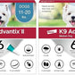 K9 Advantix II Medium Dog Vet-Recommended Flea, Tick & Mosquito Treatment & Prevention | Dogs 11-20 lbs. | 6-Mo Supply (Pack of 2)