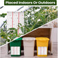 Qualirey Giant Sticky Fly Traps,30 Feet Fly Strips for Indoor Outdoor Hanging Flying Tapes Non Toxic Ribbon Fruit Gnat Killer for Mosquito Plants House Horse Stable (White,10 Pcs)