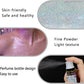 Hair and Body Glitter Spray, Holographic Glitter Highlighter Powder, Face Body Clothes Shiny Glitter, Loose Shimmer Hairspray Festival Rave Prom Accessories, 10g (07# Rainy-Rainbow)