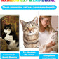 Cat Wand Toys Interactive Kitten Toys for Indoor Cats Colorful Teaser Wand String for Exercise Kitten Stick Kitty Rope Toy Rainbow Ribbon Cat Charmer -2Pcs