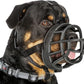 BASKERVILLE ULTRA MUZZLE - Patented Humane Design, Breathable, Dog can Pant and Drink, Adjustable, Padded, Dog Training Muzzle for Large Dogs, Prevents Biting, Wildlife Scavenging (Size 5, Black)
