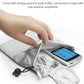 NURSAL 24 Modes TENS Unit Muscle Stimulator with Continuous Stimulation, Rechargeable Electronic Pulse Massager with 8 Pads for Back and Shoulder Pain Relief and Muscle Strength (Silver)