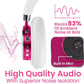 Puro Sound Labs BT2200 Plus Kids Bluetooth Headphones – Volume-Limiting 85dB, Studio-Grade Audio, Over-Ear & Comfy Design, 20-Hour Battery Life, Easy to Connect Wireless Headphones for Kids, Pink