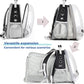 Lollimeow Cat Carrier Backpack, Bubble Dual Expandable Backpack Carrier, Pets and Small Dogs,Airline-Approved, Designed for Travel, Hiking, Walking & Outdoor Use (Dual Expandable-Black)