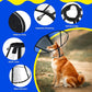 Lainergie Adjustable Soft Dog Cone Collar for After Surgery Recovery, Comfortable Pet Recovery Protective Collar for Medium Large Dogs, Elizabethan Dog Neck Collar (M, Black)