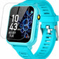 Kids Smart Watch Girls Gifts for Age 5-12, 24 Puzzle Games HD Touch Screen Watches with Video Camera Music Player Pedometer Flashlight 12/24 hr Birthday Gift 6 7 8 Year Old Girl Green