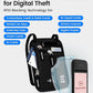 Neck Wallet for Travel & Passport Holder with RFID Blocking - Slim & Easy to Conceal Nylon Travel Pouch for men & women - Holds Phone, Cash, Cards, Keys - Sweat & Water Resistant - Large - Black