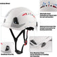 Safety Helmet Hard Hat, ANSI Z89.1 Approved Lightweight Vented Work Helmet, 6-Point Adjustable Ratchet Suspension Hardhat Ideal for Industrial and Construction