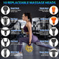 TOLOCO Massage Gun, Deep Tissue Back Massage for Athletes for Pain Relief, Percussion Massager with 10 Massages Heads & Silent Brushless Motor, Carbon