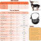 YUDODO Pet Sling Carrier for Small Dogs & Cats – Hands-Free Puppy Carrier with Safety Hook, Large Zipper Pocket, Soft Breathable Mesh, Adjustable Strap & Reflective Strip (Black 1.0 L)