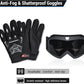 Youth Dirt Bike Helmet DOT Certified - Full Face Motorcycle Helmet for Off-Road, ATV, Street Riding, Includes Adjustable Goggles & Protective Gloves