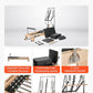 VEVOR Pilates Reformer Machine, Pilates Workout Equipment for Home Gym Studio Use, Pilates Bed with Dual Resistance- Spring & Cord, Reformer Set, Up to 400 LBS