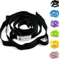 Stretching Strap Yoga Strap with Loops, Stretch Straps for Physical Therapy, Non-Elastic Exercise Strap for Pilates, Dance and Gymnastics with Workout Guide