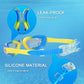 Kids Swim Goggles, Swimming Goggles for Kids with Nose Clip, Earplugs, Nose Bridge for Age 3-15