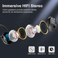 Wireless Earbuds, HiFi Stereo Sport Bluetooth 5.3 in-Ear Headphones with Earhooks, 48H Deep Bass, LED Display, Noise Cancelling, IP7 Waterproof Earphones Built-in Microphone for Running