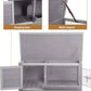 Rabbit Hutch Indoor Rabbit Cage with Metal Wire Pan,Outdoor Bunny cage with Pull Out Tray
