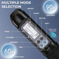 Smart Jump Rope with LED Display and Jump Counter, Weighted Cordless Design for Home Gym & HIIT, Adjustable Steel Wire for Fitness, Tracks Jumps, Calories & Time, for Men, Women & Kids