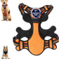 Dog Harness, Adjustable Reflective Dog Vest No Pull Dog Harness with Badge and Bow Tie for Puppy Small Medium Large Dogs