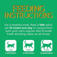 Just Try 13.4 OZ Crunchy Cat Treats Catnip Treats for Cats with Digestive Support, Natural Ingredients Kitten Treats with Real Salmon, Healthy Feline Snacks Training Biscuits Dental Care