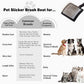 Dog Slicker Brush for Shedding and Grooming Medium or Long Haired Cats, Extra Long & Soft Pin Slicker Brush for Removes Loose Hair, Tangles, Knots, Undercoat, Free Pet Comb, Large Black