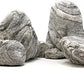 Natural Aquarium Rocks Silver Seiryu Rock Mountain Stone Decor Rocks for Aquariums and Terrariums Animal Feeding Box, Micro Landscape, Stone Landscape and Bonsai (40lb 2-10inch 12-14Pcs)