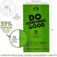 Doggy Do Good Poop Bags | Dog Waste Bags | Unscented, USDA Certified Biobased, Thick & Leak Proof, Easy Open | Standard Size | 100 Count on a Single Roll