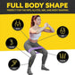 Fabric Resistance Bands for Legs - Workout Bands Resistance Bands for Men and Women - Booty Bands for Working Out - Exercise Bands Resistance Bands Set - Elastic Bands for Exercise