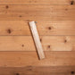 Collapsible Wooden English Saddle Rack | 18" Length | Easy to Mount | Folds Down Not Used | Fits Shorter Skirted Western Horse Saddles | Natural Pine Finish