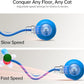 Interactive Cat Toy Ball- 2025 Smart Rolling Cat Toy with Shiny Tail, Motion Activated Boredom Relief for Indoor Cats, USB Rechargeable & Obstacle Avoidance