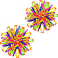 2Pcs Colorful Sphere Expandable Breathing Balls Fidget Toy-Stress Reliever ,Collapsible Expanding Magic Ball Toys from 6" to 12"for Kids & Adults Mindfulness Meditation Practices,Yoga -ADHD
